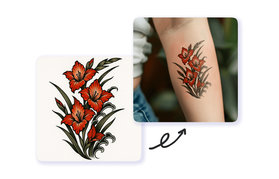 Virtuelle Tattoo-Anprobe